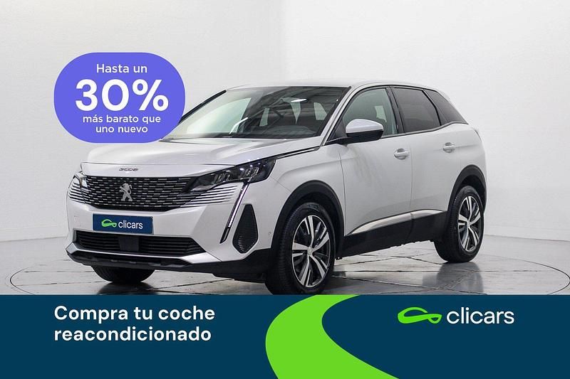 Blanco Usado 2021 Peugeot 3008 Allure SUV | 18.490 € (Precio justo) - Imagen 1/4