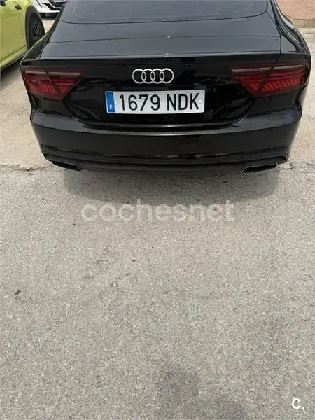 Usado Audi A7 Sportback 218 CV (160 kW) 2015 Negro Utilitario