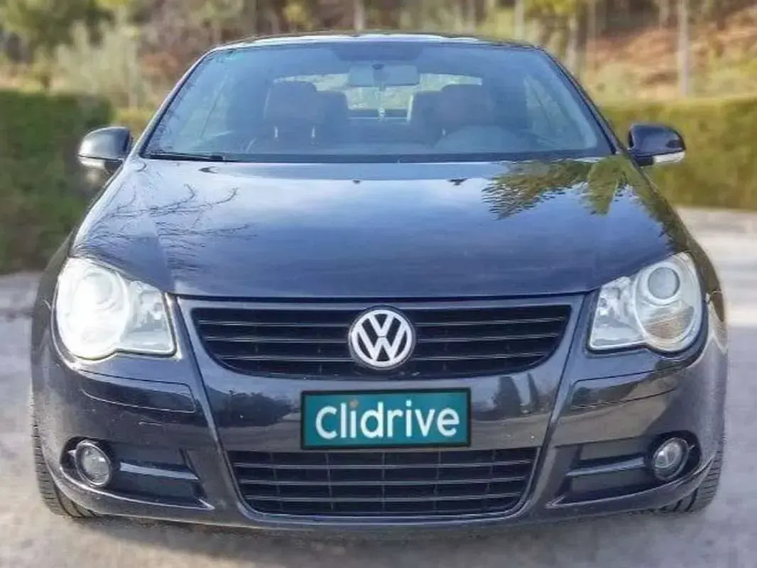 Usado VW Eos 140 CV (102 kW) 2008 Negro Descapotable
