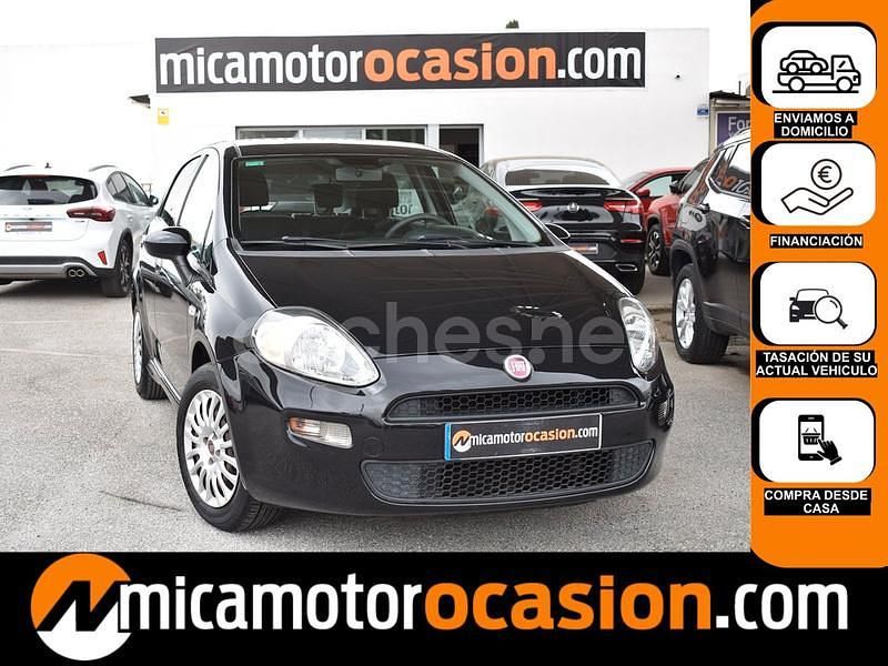 Negro Usado 2014 Fiat Punto Pop Utilitario | 5990 € (Precio justo) - Imagen 1/4