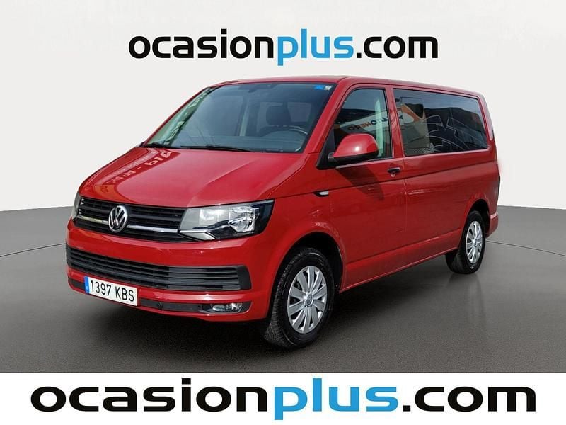 Rojo Usado 2017 VW Caravelle Trendline Monovolumen | 24.900 € (Super precio) - Imagen 1/4