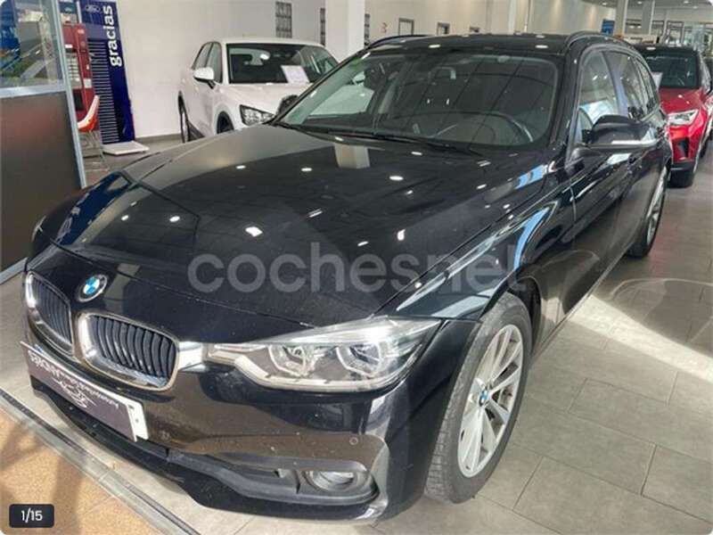 Negro Usado 2017 BMW 318 Familiar | 18.800 € (Precio justo) - Imagen 1/4