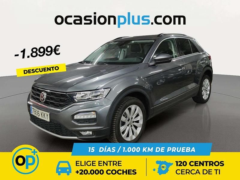 Usado VW T-Roc Advance 150 CV (110 kW) 2018 Gris SUV
