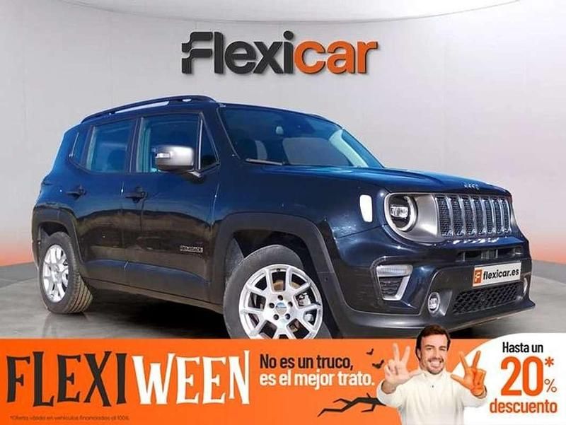 Negro Usado 2021 Jeep Renegade Limited SUV | 14.290 € (Buen precio) - Imagen 1/4