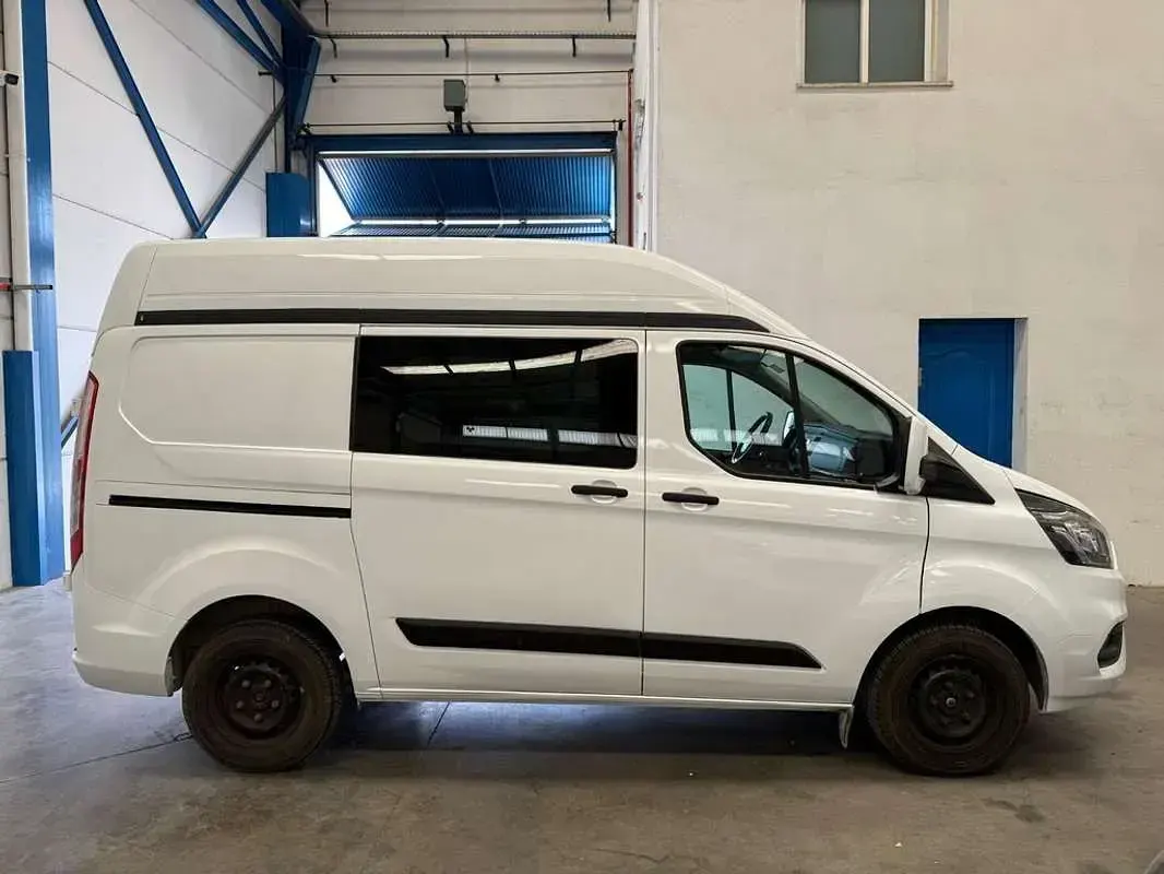Usado Ford Transit Custom Trend 105 CV (77 kW) 2019 Blanco Van
