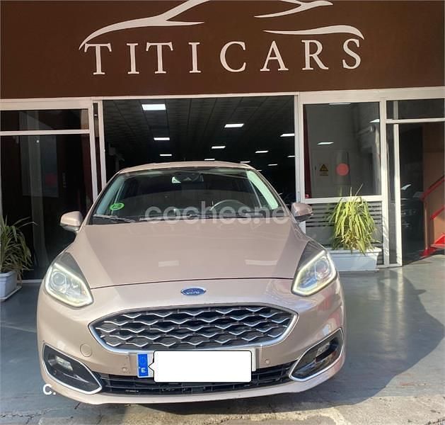 Beige Usado 2018 Ford Fiesta Vignale Berlina | 8000 € (Precio justo) - Imagen 1/4