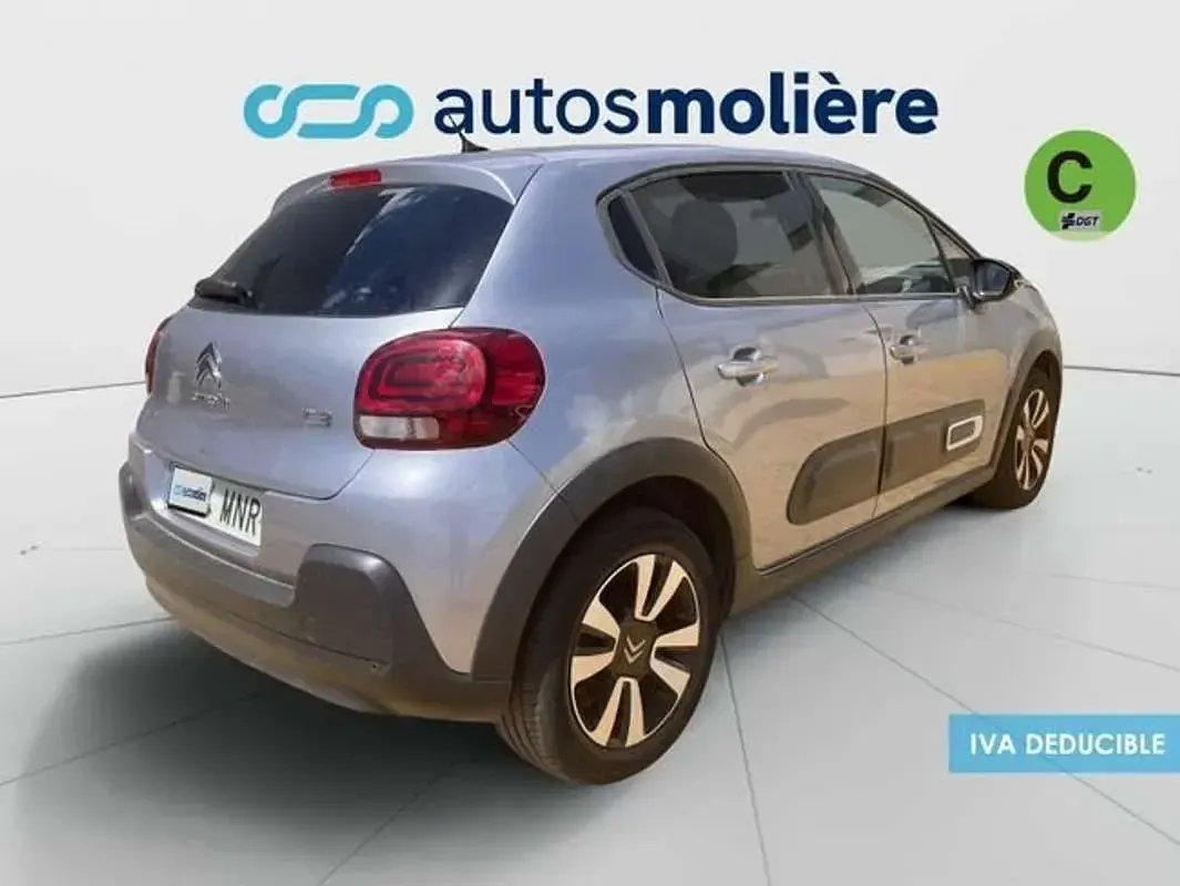 Usado Citroën C3 PureTech 110 CV (80 kW) 2024 Gris Utilitario
