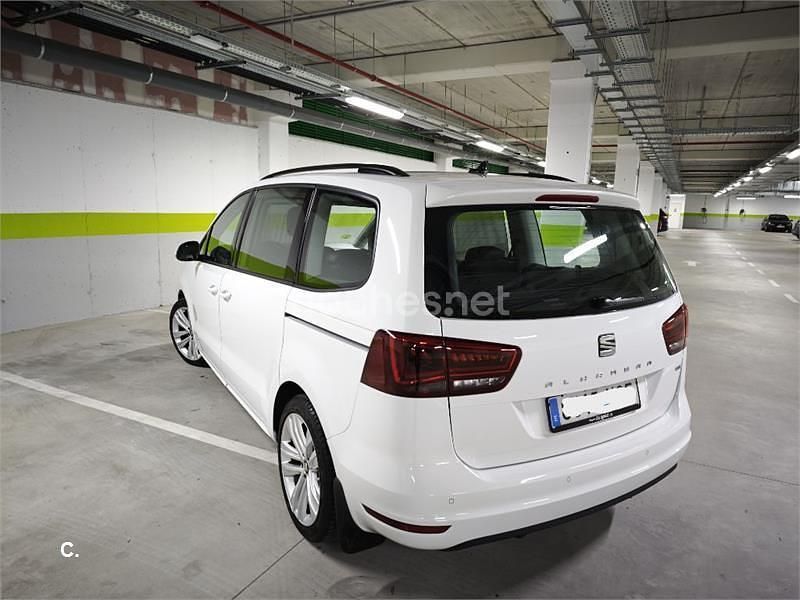 Usado Seat Alhambra Style 150 CV (110 kW) 2017 Blanco Monovolumen