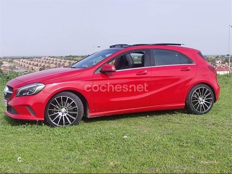 Rojo Usado 2017 Mercedes A200 Urban Berlina | 16.500 € (Precio justo) - Imagen 1/4