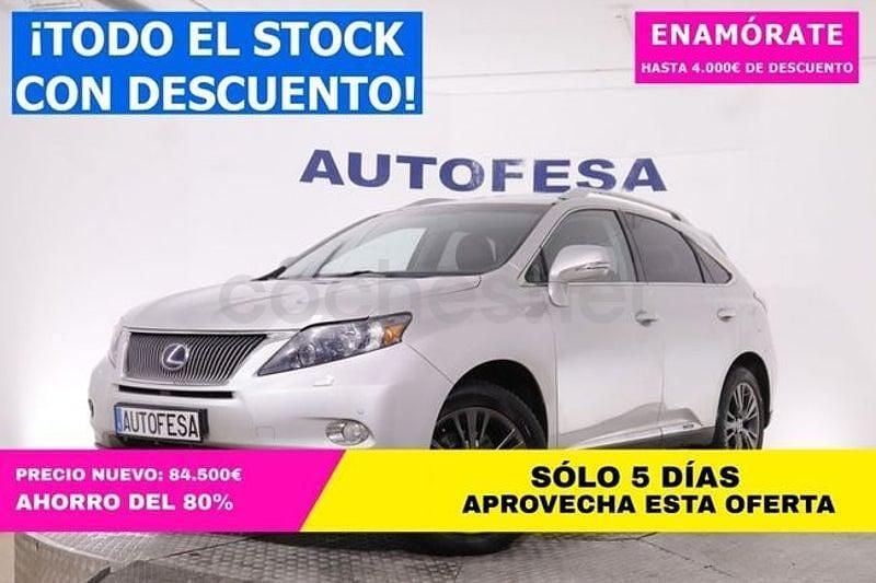 Usado Lexus RX450h 299 CV (219 kW) 2011 Gris / plata SUV