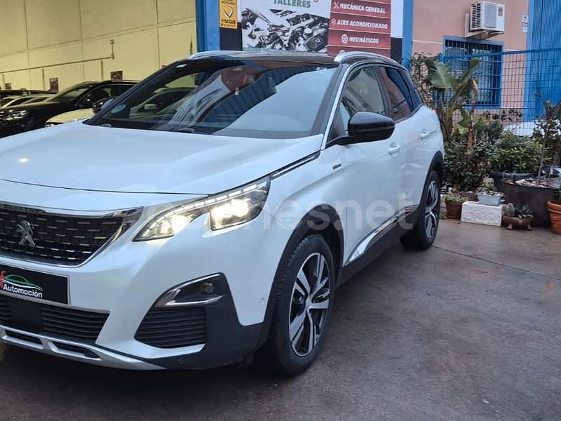 Blanco Usado 2018 Peugeot 3008 GT-line SUV | 13.900 € (Precio justo) - Imagen 1/4