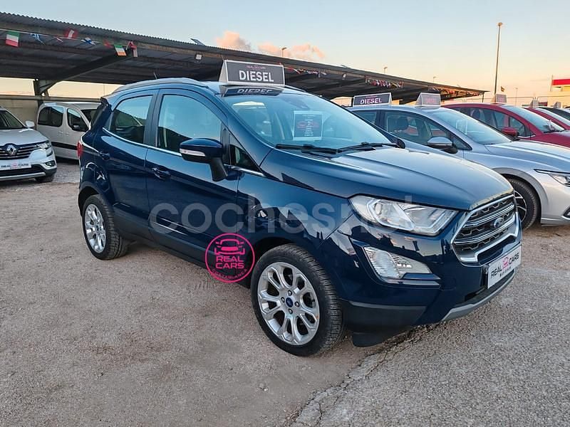 Usado Ford Ecosport Titanium 125 CV (91 kW) 2020 Azul SUV