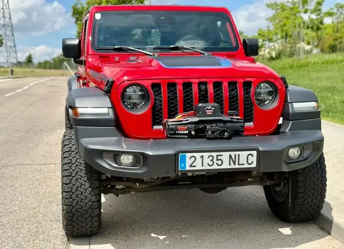 Usado Jeep Wrangler Unlimited Rubicon 381 CV (280 kW) 2021 Rojo SUV