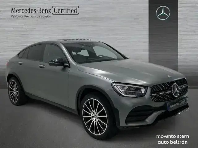 Usado Mercedes GLC300e AMG line 321 CV (236 kW) 2022 Gris SUV