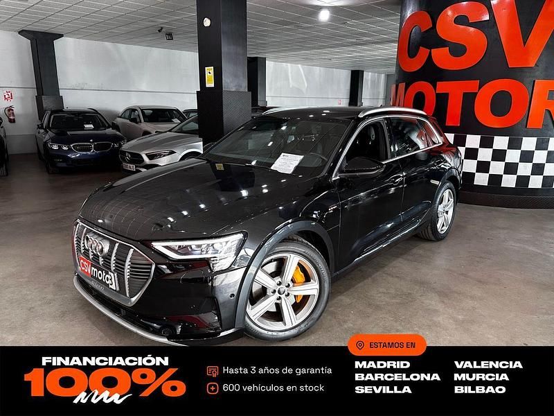 Negro Usado 2023 Audi e-tron Advanced Plus SUV | 33.850 € (Precio justo) - Imagen 1/4