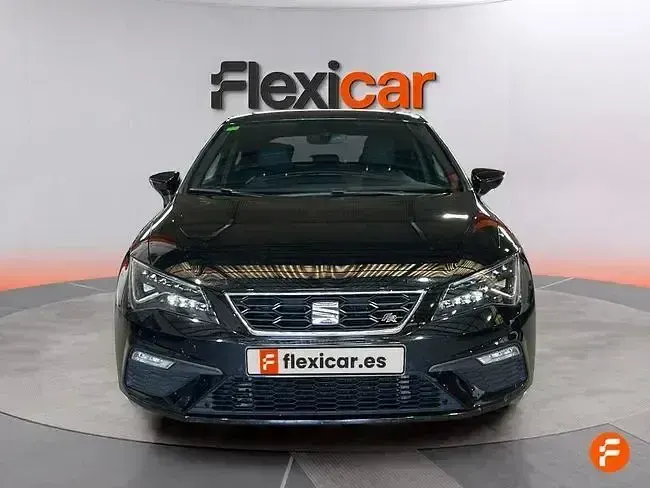 Usado Seat Leon FR 180 CV (132 kW) 2018 Negro Utilitario