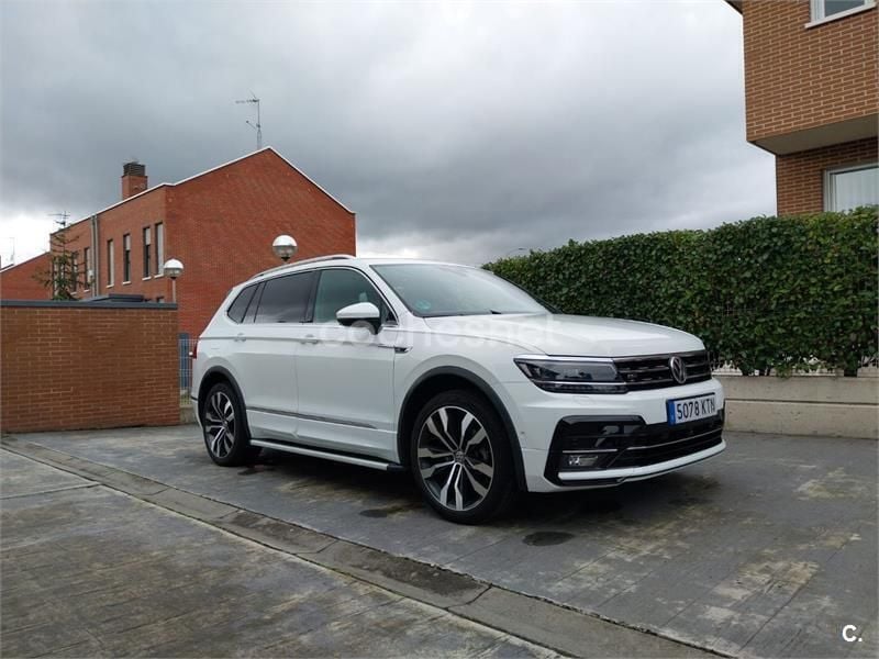 Blanco Usado 2019 VW Tiguan Allspace Sportline SUV | 27.500 € (Caro) - Imagen 1/4