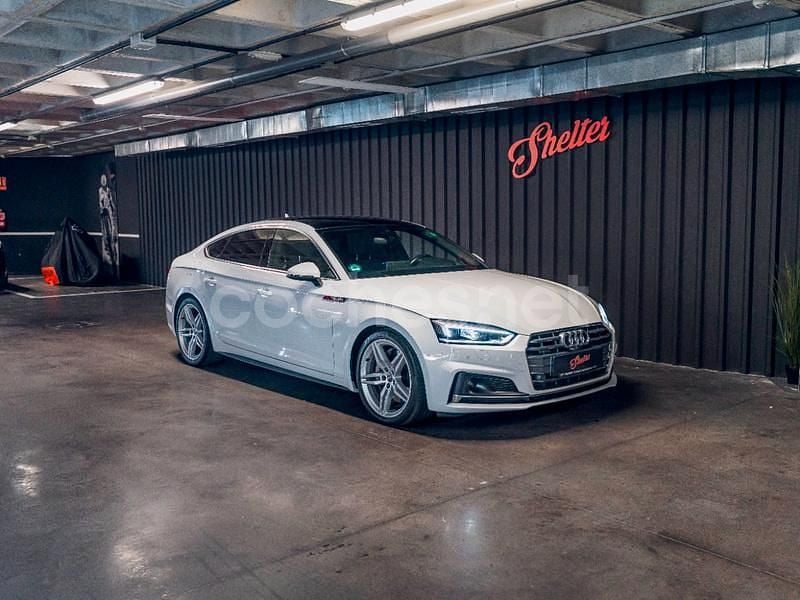 Usado Audi A5 Sportback Premium 286 CV (210 kW) 2019 Blanco Utilitario