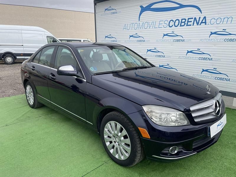 Azul Usado 2007 Mercedes C280 Elegance Berlina | 11.999 € (Precio justo) - Imagen 1/4