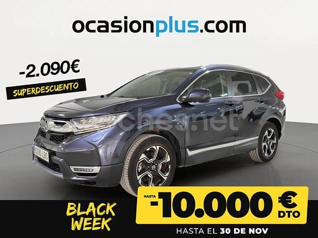 Azul Usado 2019 Honda CR-V Executive SUV | 22.990 € (Precio justo) - Imagen 1/4