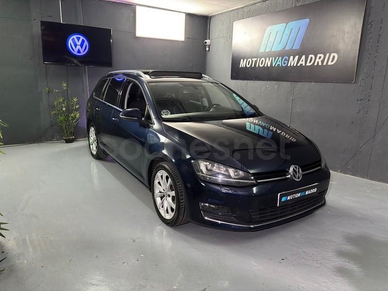 Usado VW Golf VII Sportline 150 CV (110 kW) 2014 Azul Familiar