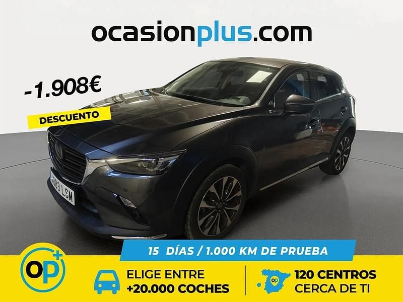 Usado Mazda CX-3 121 HP (88 kW) 2021 Cinzento SUV