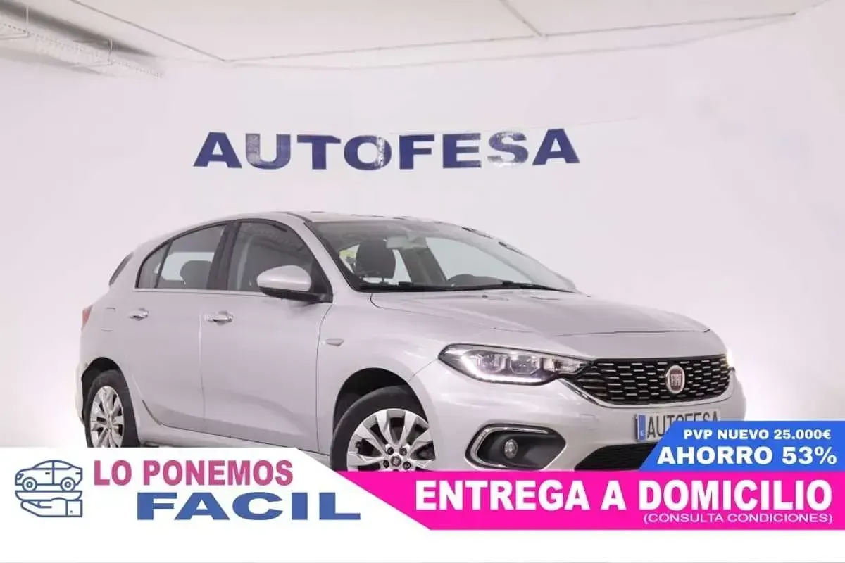 Usado Fiat Tipo Lounge 120 CV (88 kW) 2017 Gris Berlina