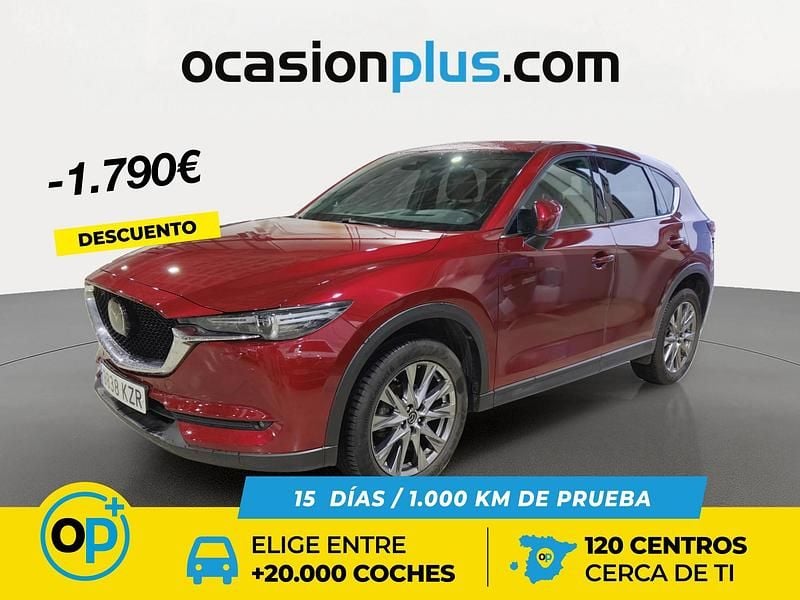 Rojo Usado 2019 Mazda CX-5 Signature SUV | 19.690 € (Buen precio) - Imagen 1/4