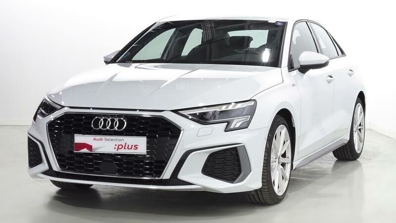 Blanco Usado 2023 Audi A3 S-Line Berlina | 30.400 € (Buen precio) - Imagen 1/4