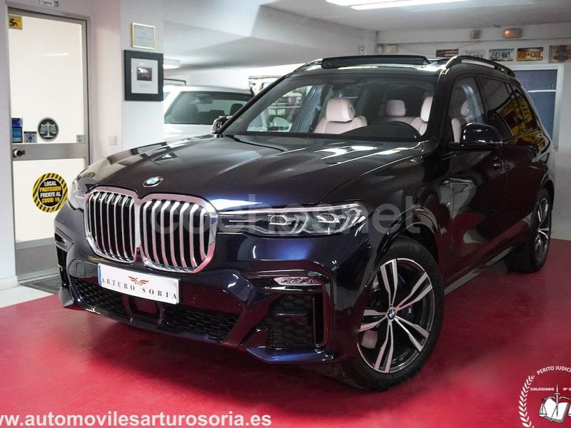 Azul Usado 2020 BMW X7 SUV | 70.000 € (Precio justo) - Imagen 1/4