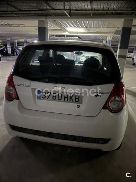 Usado Chevrolet Aveo LS 84 CV (61 kW) 2012 Blanco Berlina