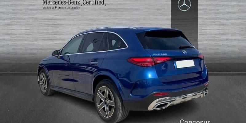 Usado Mercedes GLC200 204 CV (150 kW) 2025 Azul SUV