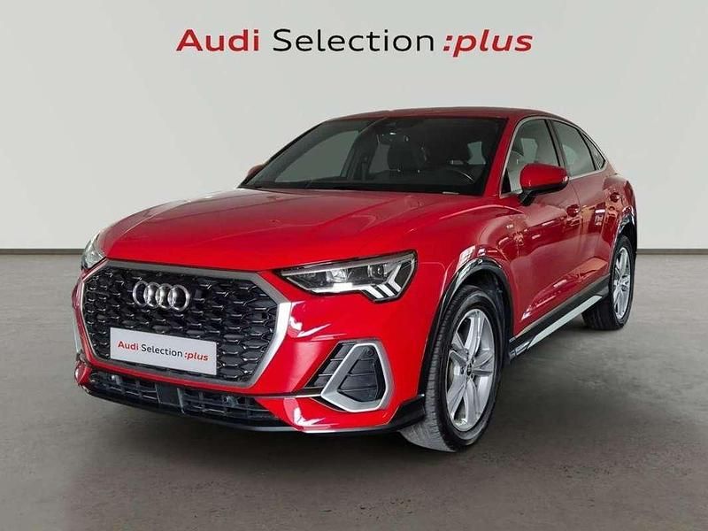 Rojo Usado 2021 Audi Q3 Sportback S-Line SUV | 30.900 € (Super precio) - Imagen 1/4