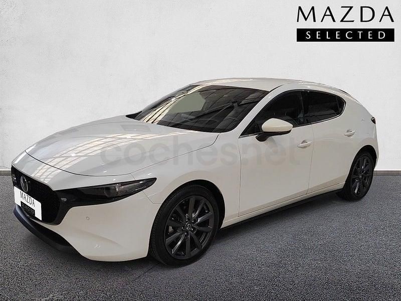 Usado Mazda 3 Exclusive-Line 150 CV (110 kW) 2023 Blanco Berlina