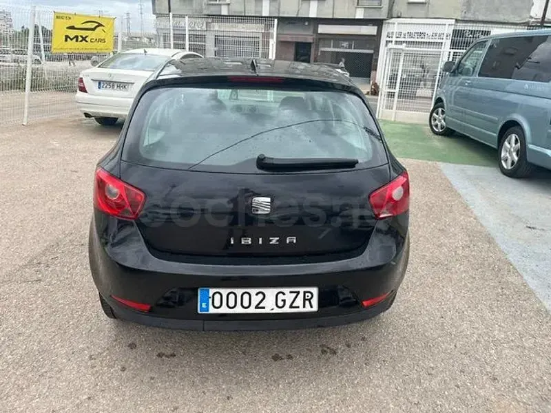 Usado Seat Ibiza Ecomotive 80 CV (58 kW) 2010 Negro Berlina
