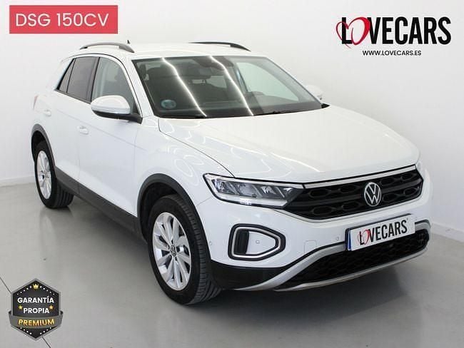 Blanco Usado 2023 VW T-Roc Life SUV | 24.700 € (Precio justo) - Imagen 1/3