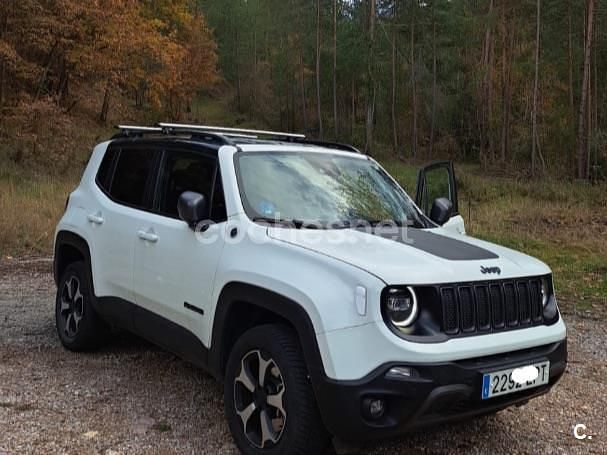 Blanco Usado 2021 Jeep Renegade Trailhawk SUV | 20.850 € (Precio justo) - Imagen 1/3