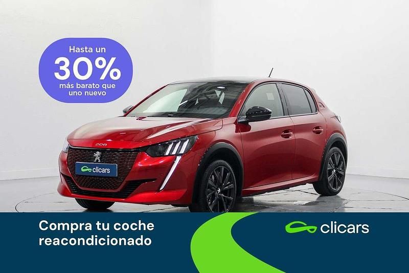 Rojo Usado 2023 Peugeot e-208 GT Utilitario | 17.290 € (Super precio) - Imagen 1/4