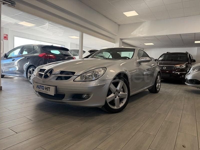 Usado Mercedes SLK350 272 CV (200 kW) 2005 Gris / plata Descapotable
