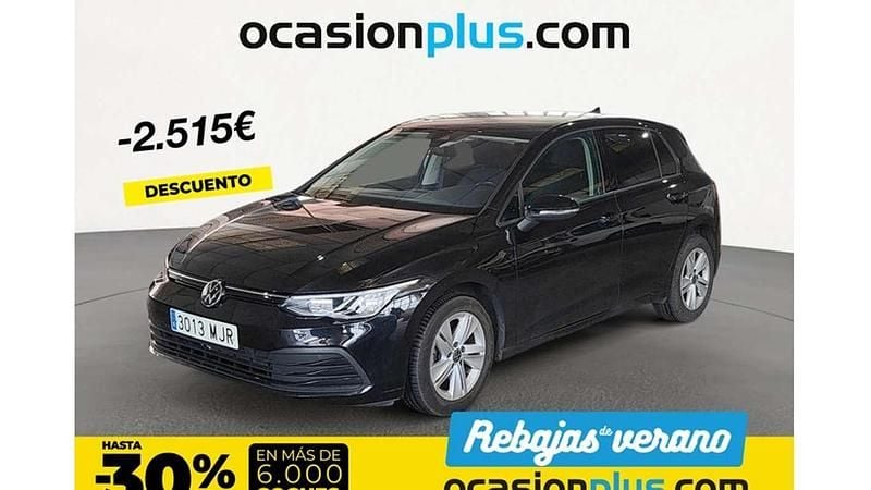 Negro Usado 2023 VW Golf VIII Life Utilitario | 25.155 € (Precio justo) - Imagen 1/4