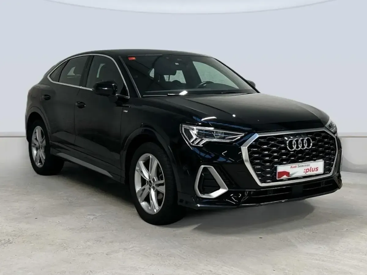 Usado Audi Q3 Sportback S-Line 150 CV (110 kW) 2021 Negro SUV