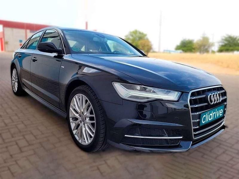 Usado Audi A6 S-Line 190 CV (139 kW) 2017 Negro Berlina