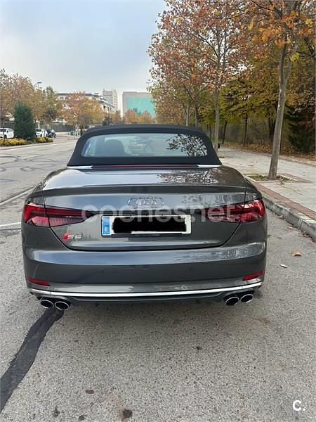 Usado Audi S5 Cabriolet 333 CV (244 kW) 2017 Gris / plata Descapotable