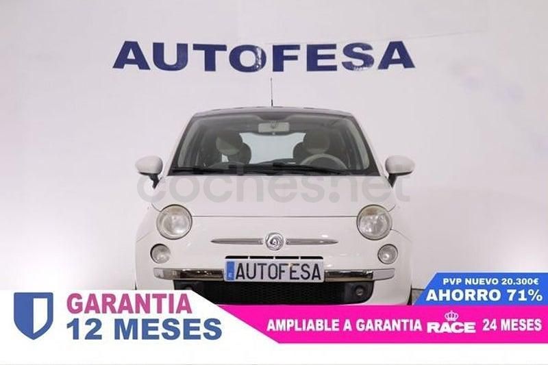 Usado Fiat 500 Lounge 69 CV (50 kW) 2009 Blanco Descapotable