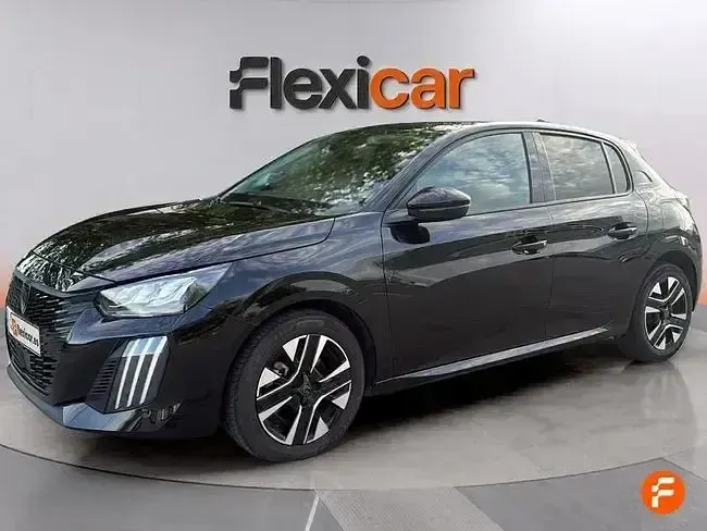 Usado Peugeot 208 Allure 100 CV (73 kW) 2025 Negro Utilitario