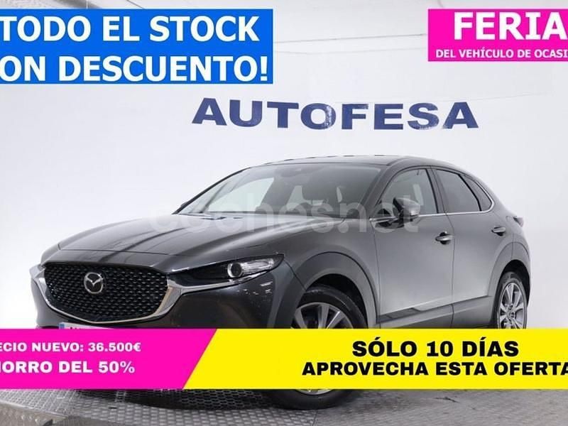 Gris / plata Usado 2020 Mazda CX-30 SUV | 18.380 € (Precio justo) - Imagen 1/4