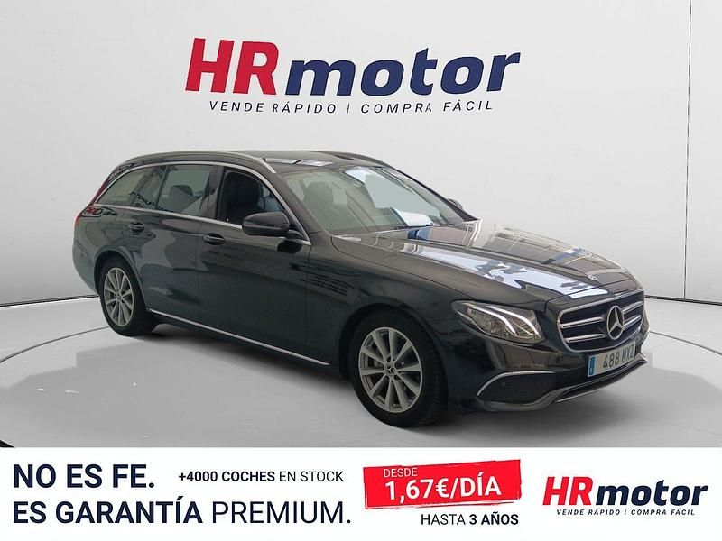 Usado Mercedes E200 160 CV (117 kW) 2019 Negro Familiar