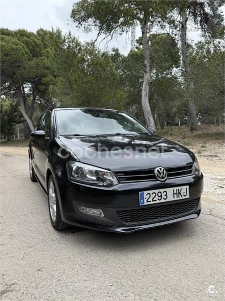 Usado VW Polo Advance 85 CV (62 kW) 2012 Negro Utilitario
