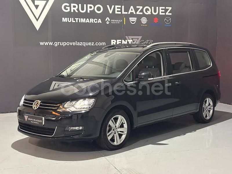 Usado VW Sharan Advance 150 CV (110 kW) 2020 Negro Monovolumen