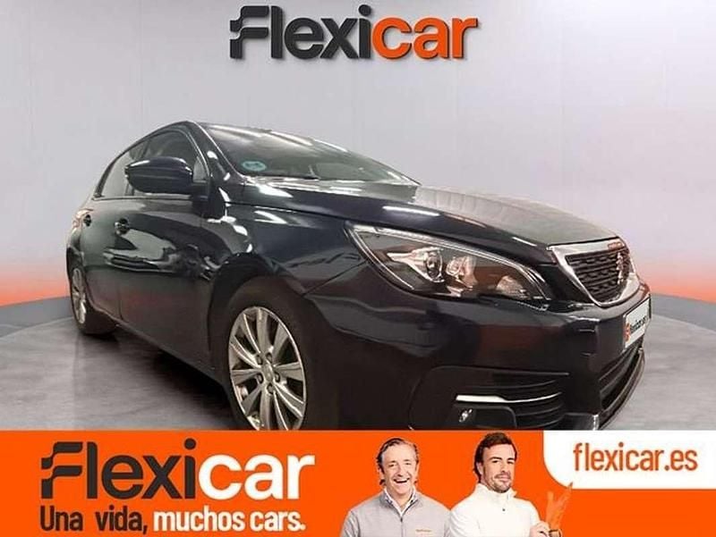 Azul Usado 2020 Peugeot 308 Allure Familiar | 8970 € (Super precio) - Imagen 1/4